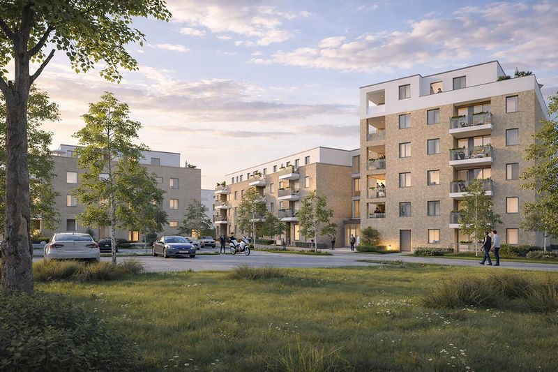Erstbezug: Neubau mit 62 barrierefreien Wohnungen in Ammersbek
